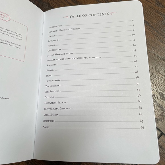 The Wedding Planner Checklist - Picture 2 of 3